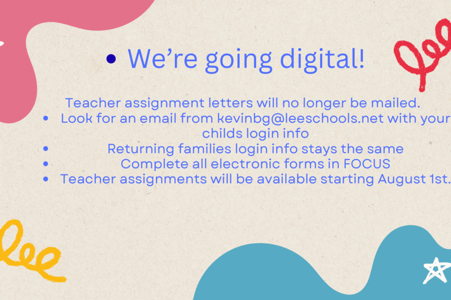 We're Going Digital - Teacher Assignments 
